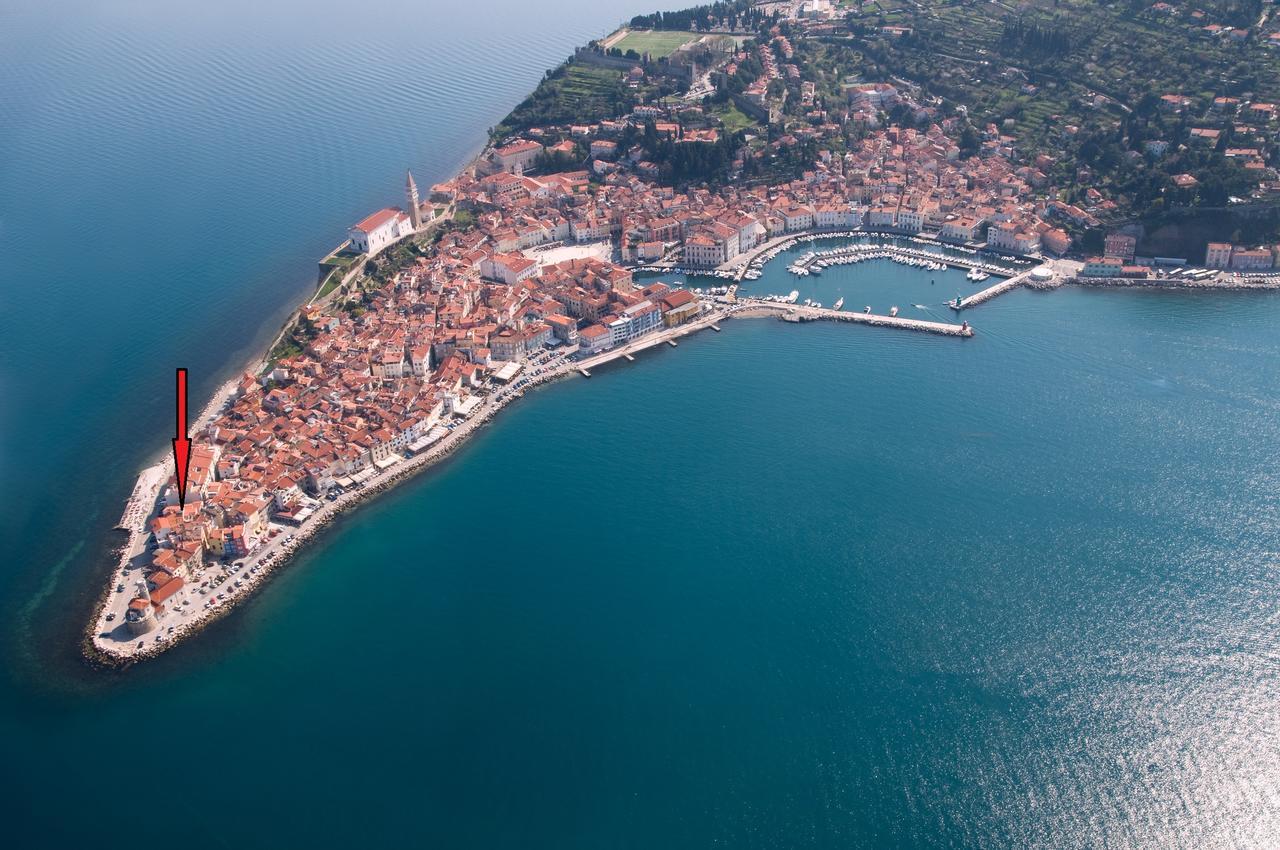 Piran Punta Beach Apartment Exterior foto